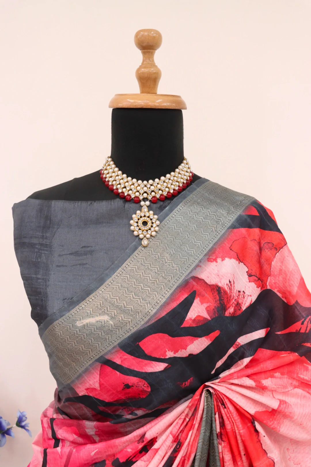 Multicolour Silk Saree