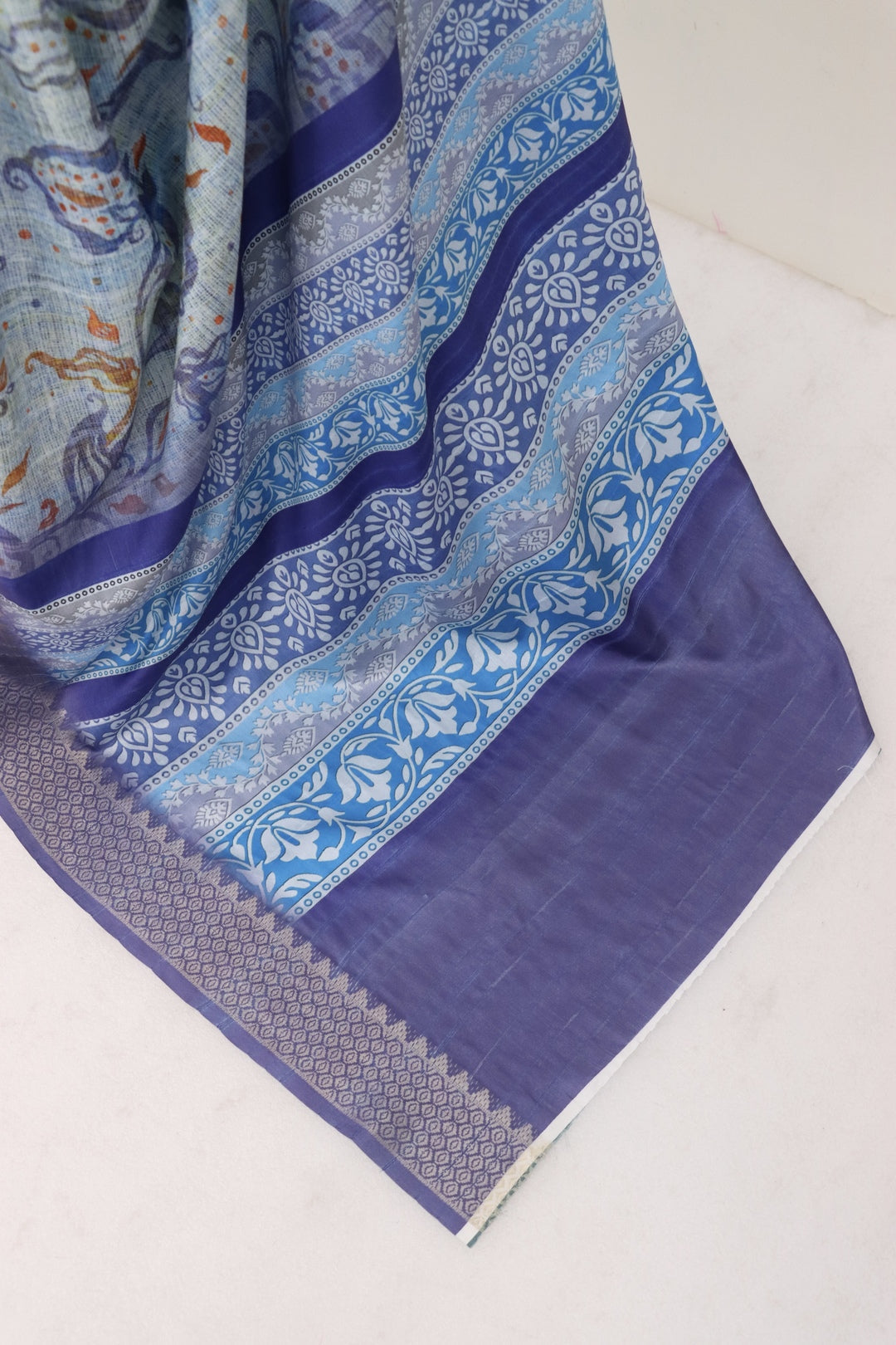 Light Purple Dola Silk Saree