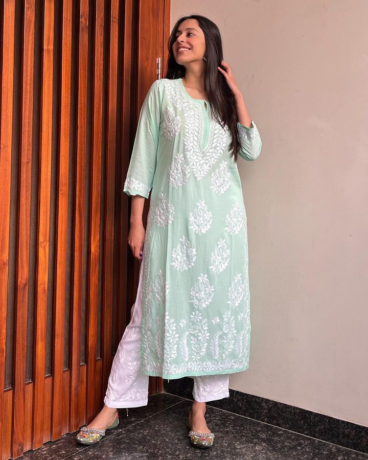 Chikankari - Green