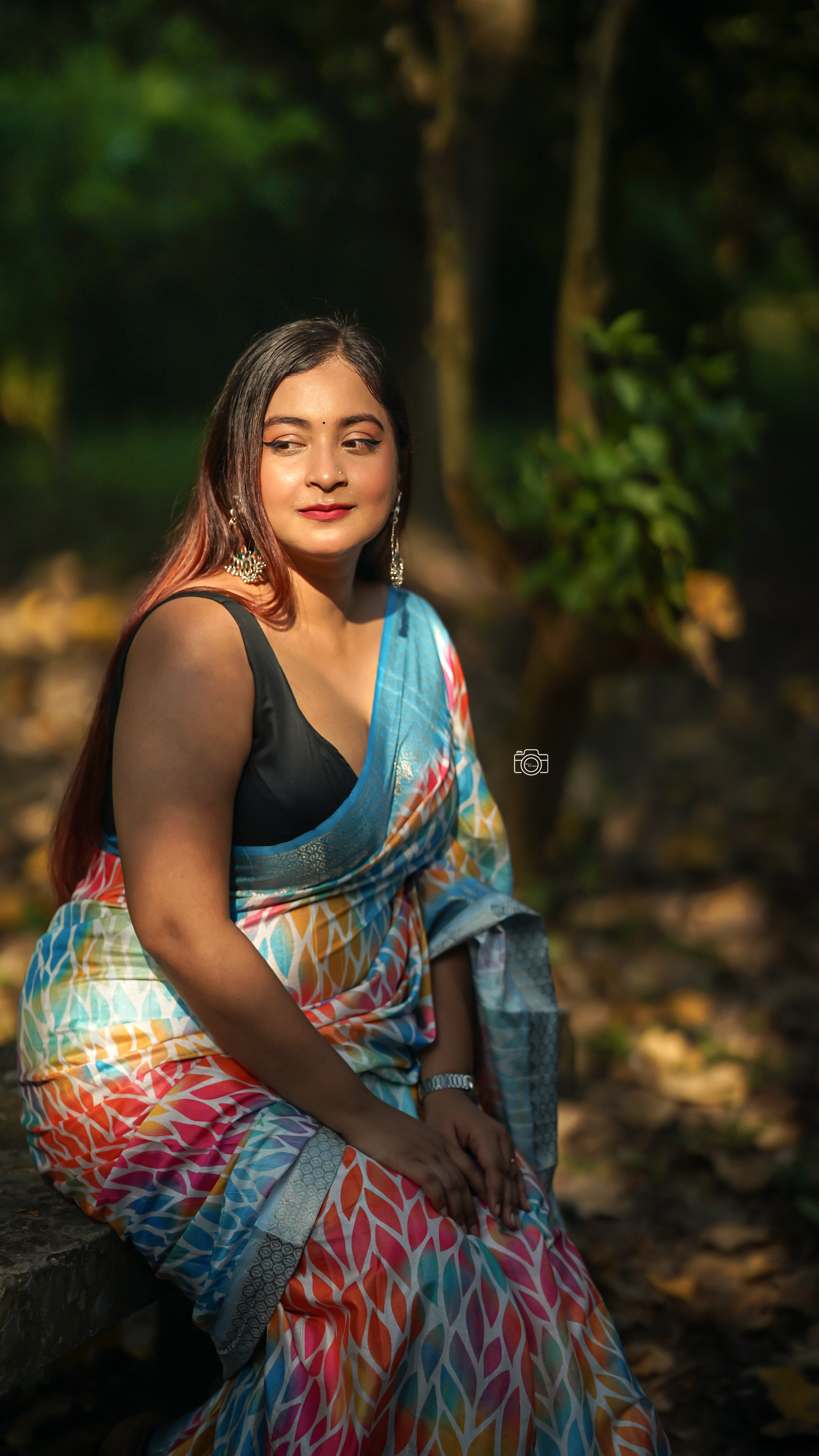 Light Blue Silk Saree