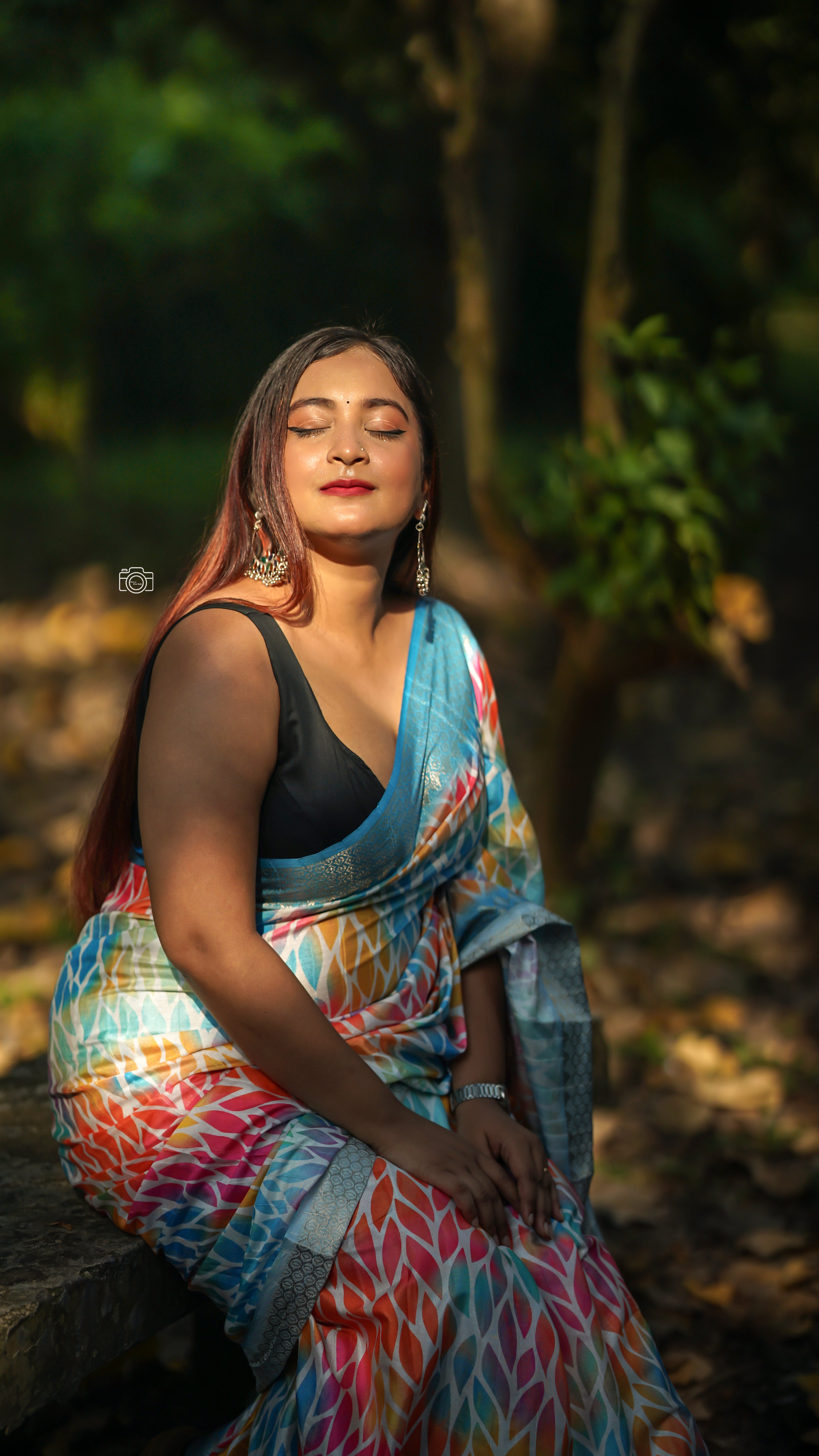 Light Blue Silk Saree