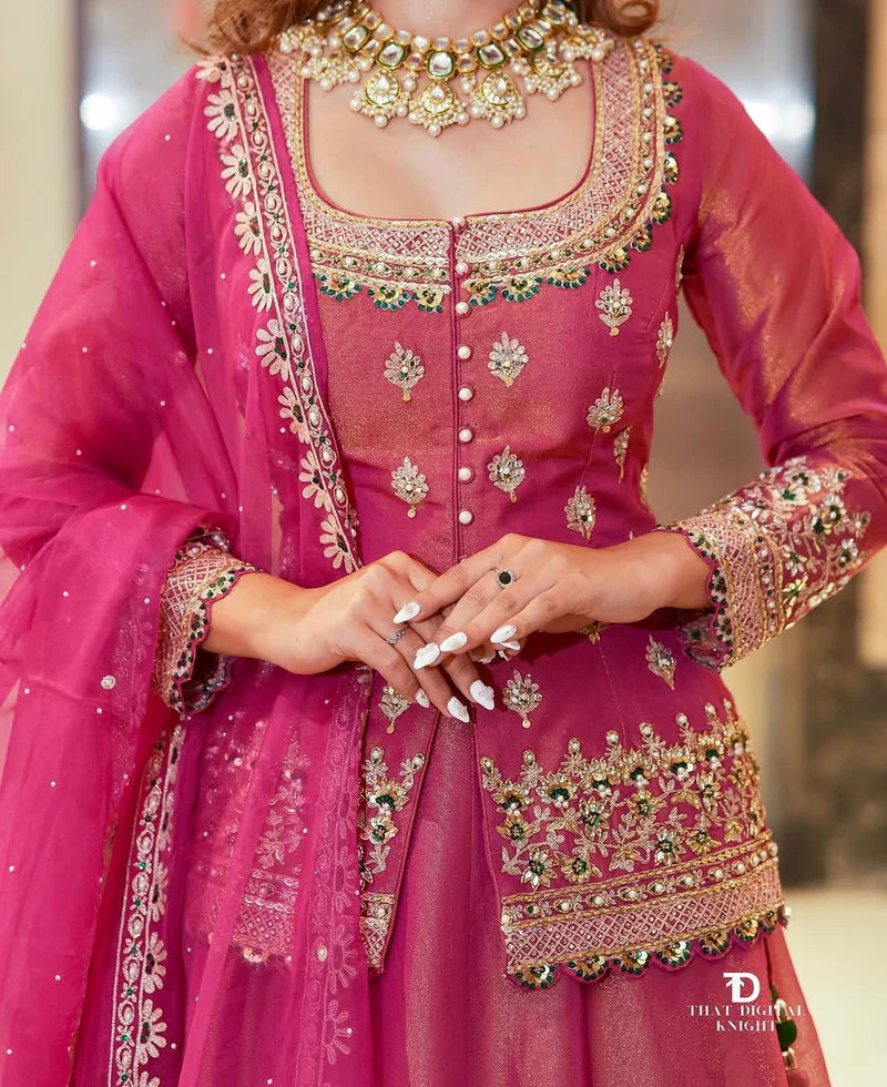 Luxurious Ethnic Sharara Suit