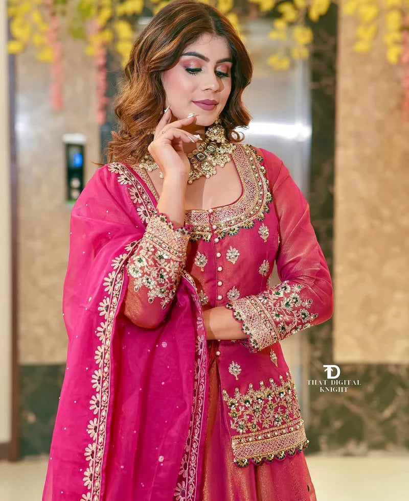 Luxurious Ethnic Sharara Suit