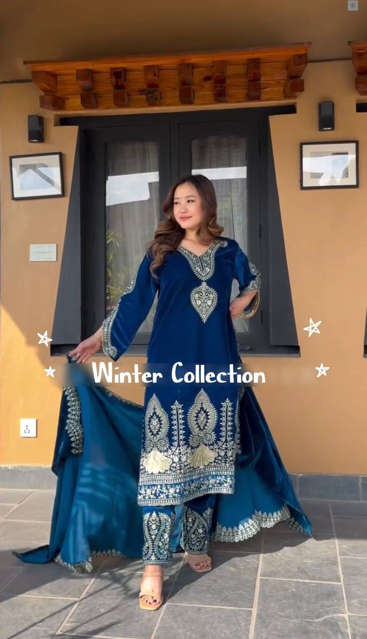 Launching New Designer Party Wear Look Top-Dupatta and Fully Stiched Bottom