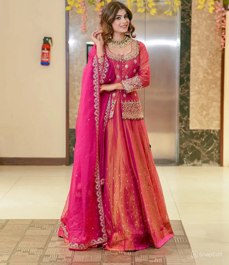 Luxurious Ethnic Sharara Suit