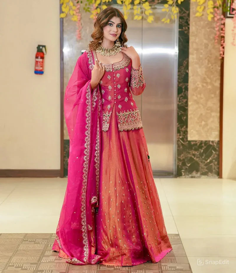 Luxurious Ethnic Sharara Suit